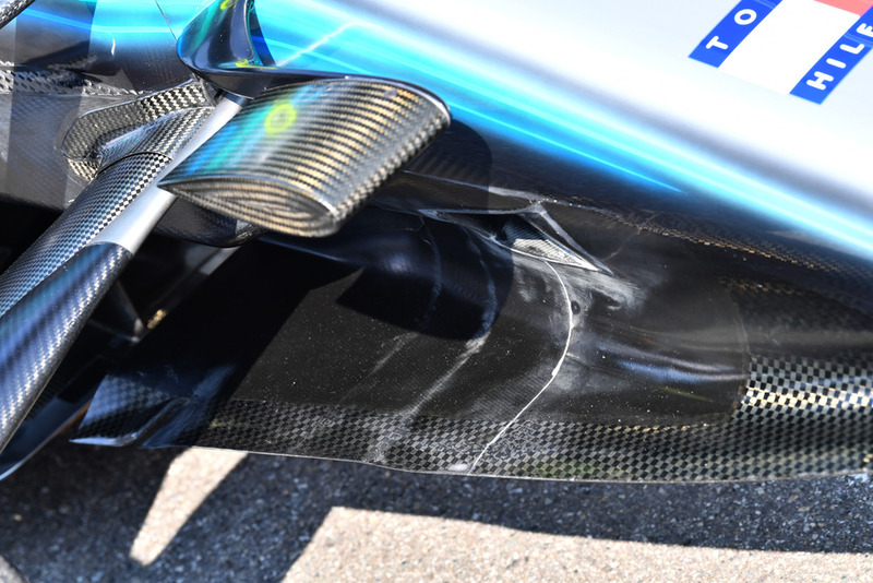 Mercedes AMG F1 W09, ніс