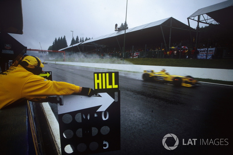 Damon Hill, Jordan 198