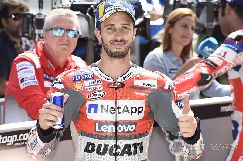 Second place Andrea Dovizioso, Ducati Team