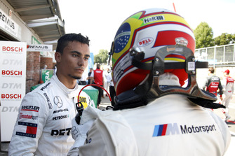 Pascal Wehrlein, Mercedes-AMG Team HWA and Augusto Farfus, BMW Team RMG