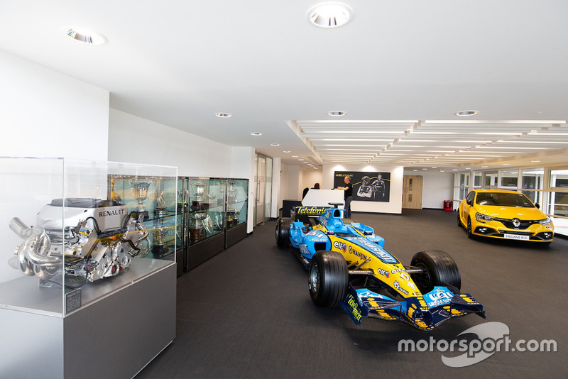 Werksbesuch bei Renault in Enstone