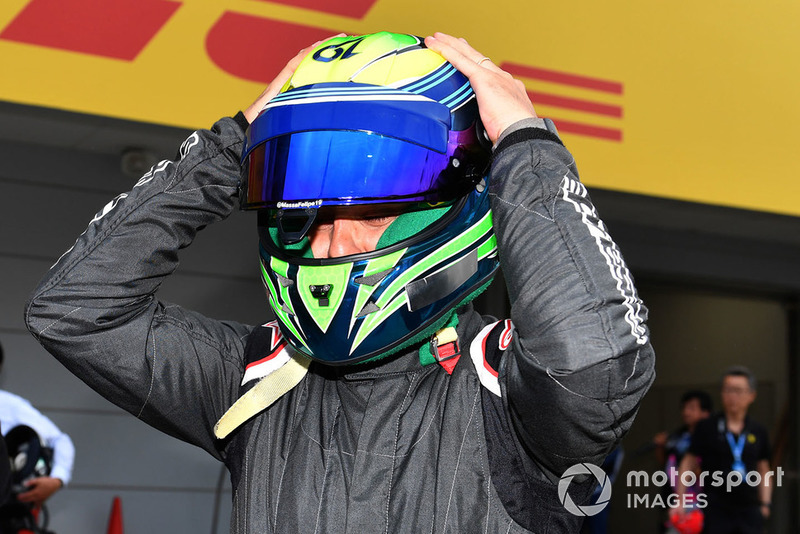 Felipe Massa lors du tour de démonstration des Légendes