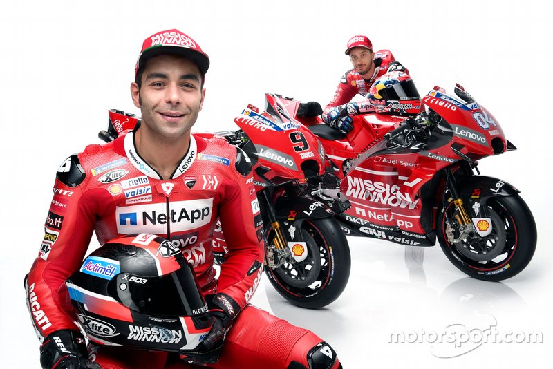 Andrea Dovizioso ve Danilo Petrucci, Ducati Team