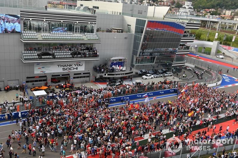Az Orosz Nagydíj rajongói Szocsiból - F1 2018