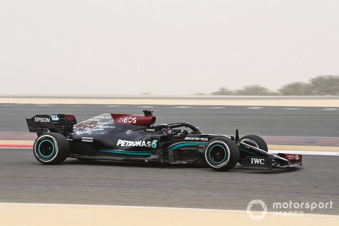 Lewis Hamilton, Mercedes W12