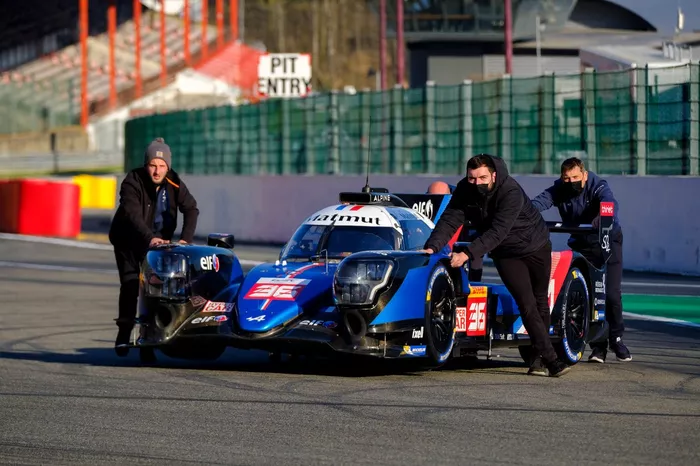 #36 Alpine Elf Matmut Alpine A480 - Gibson: André Negrão, Nicolas Lapierre, Matthieu Vaxiviere