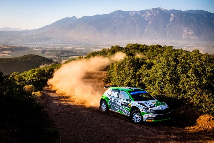 Nikolay Gryazin, Konstantin Aleksandrov, Toksport WRT 2 Skoda Fabia Evo Rally2