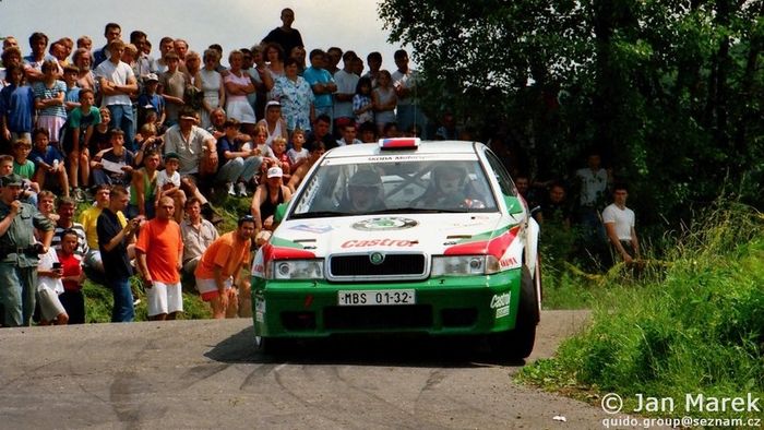 Emil Triner, Miloš Hůlka, Škoda Octavia Kit Car, Rajd Polski 1998
