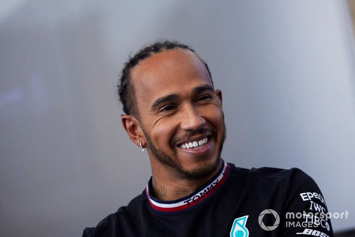Lewis Hamilton, Mercedes habla con los medios de comunicación