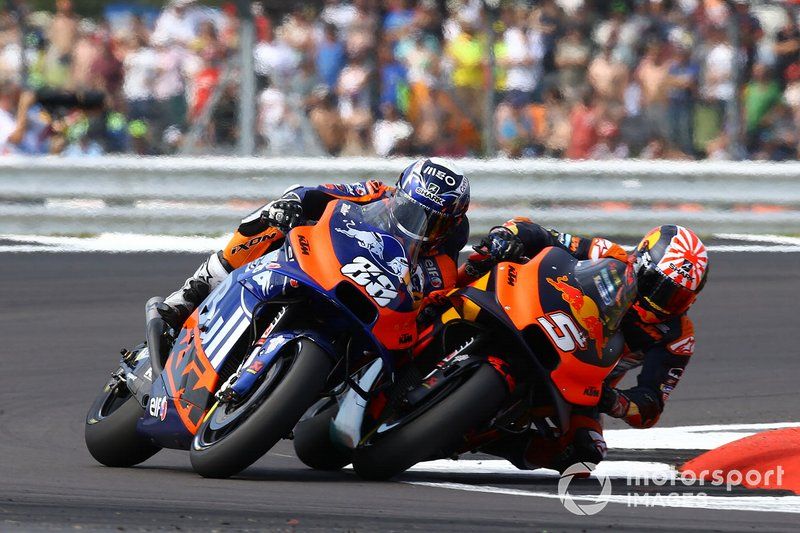 Johann Zarco, Red Bull KTM Factory Racing y Oliveira