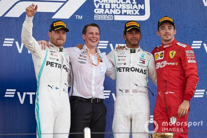 Tercero en el GP de Rusia