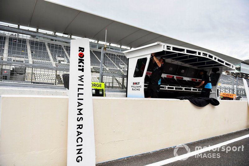 Preparaciones para la llegada del tifón a Suzuka