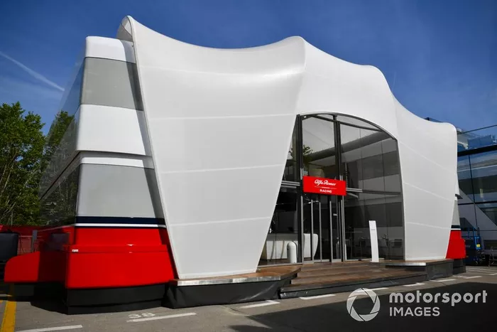 Motorhome de Alfa Romeo Racing