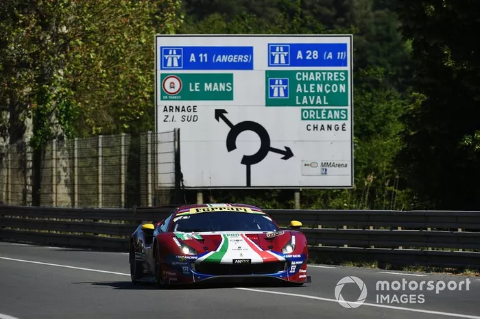 #71 AF Corse Ferrari 488 GTE EVO: Davide Rigon, Sam Bird, Miguel Molina