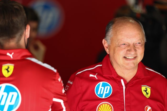 Frederic Vasseur, Team Principal, Ferrari