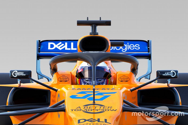 Detalle del McLaren MCL34