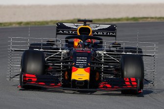 Pierre Gasly, Red Bull Racing RB15 avec des capteurs aérodynamiques