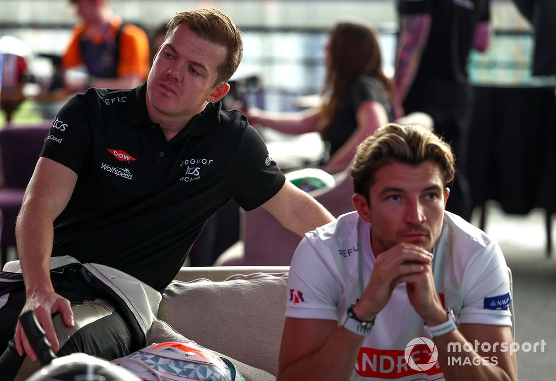 Nick Cassidy, Jaguar TCS Racing, Jake Dennis, Andretti Fórmula E