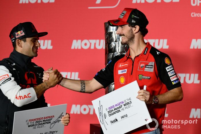 Francesco Bagnaia, Ducati Team, Jorge Martin, Pramac Racing