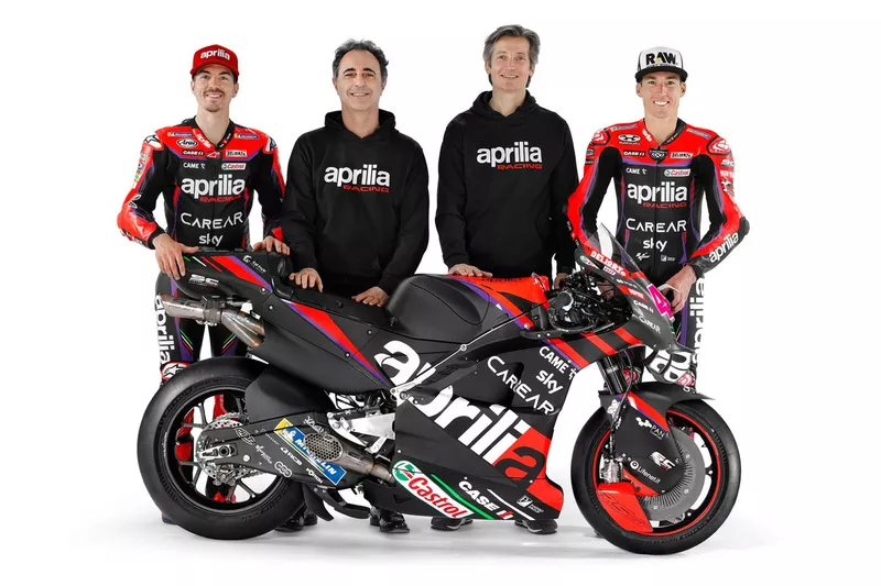 Maverick Vinales, Aleix Espargaro, Aprilia Racing Team 
