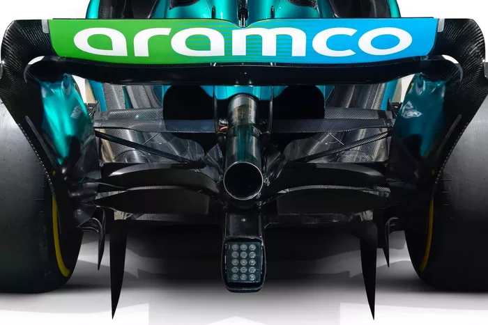 Aston Martin AMR23 detalle