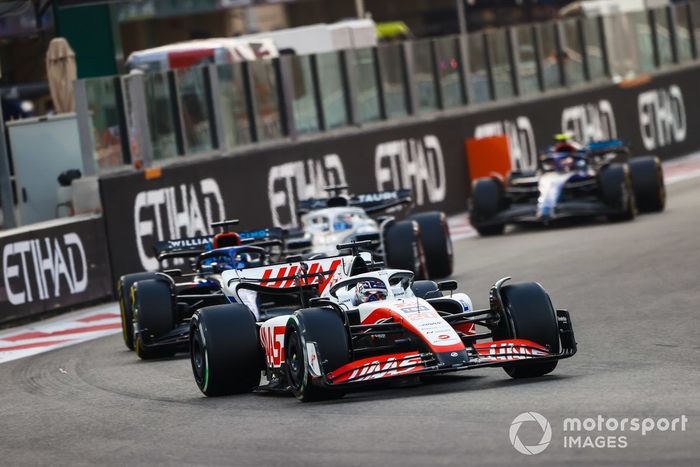 Kevin Magnussen, Haas VF-22, Alex Albon, Williams FW44, Pierre Gasly, AlphaTauri AT03