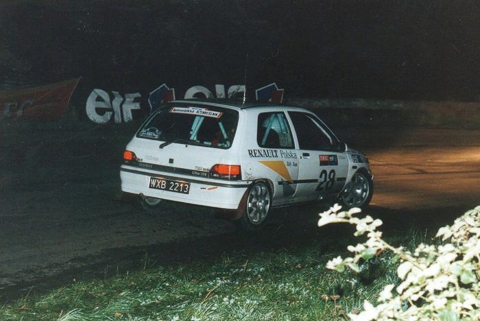 Bogdan Herink, Barbara Stępkowska, Renault Clio Williams