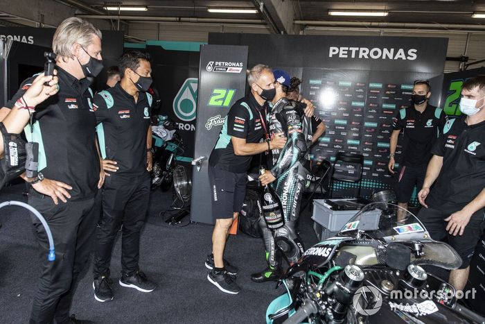 Segundo lugar Franco Morbidelli, Petronas Yamaha SRT