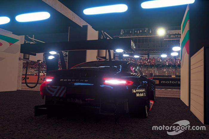 #94 Porsche Esports Team Porsche 911 RSR: Patrick Pilet, Simona De Silvestro, Martin Kronke, David Williams