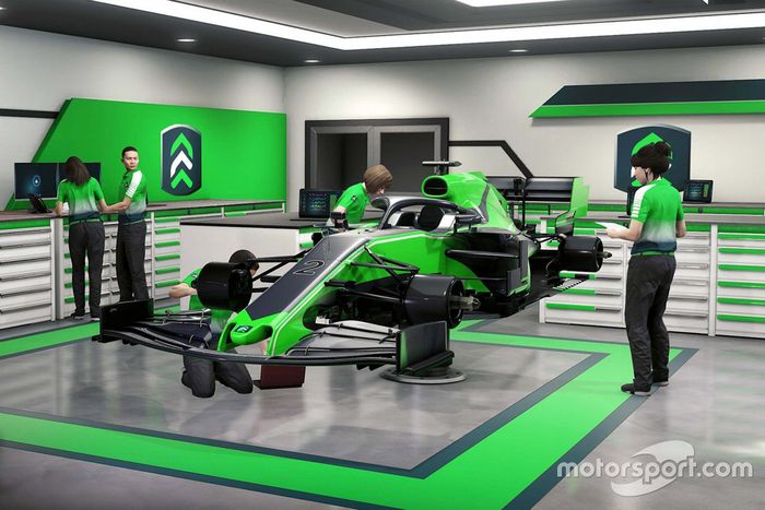 Captura de pantalla del modo F1 2020 My Team