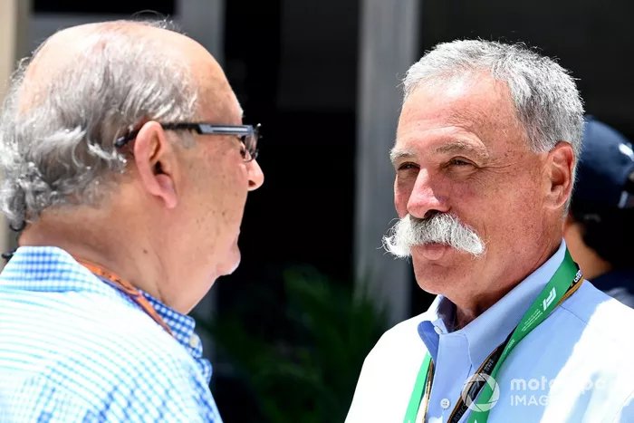 Chase Carey, Presidente no ejecutivo de la Fórmula 1