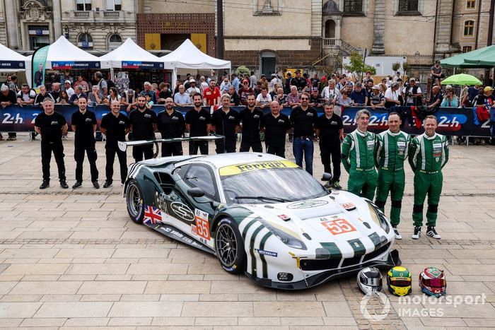 #55 Spirit of Race Ferrari 488 GTE EVO LMGTE Am of Duncan Cameron, Matthew Griffin, David Perel 