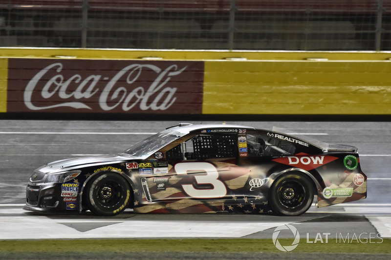 Race winner Austin Dillon, Richard Childress Racing Chevrolet