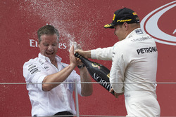 Yarış galibi Valtteri Bottas, Mercedes AMG F1