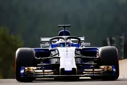 Marcus Ericsson, Sauber C36, avec le halo