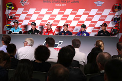 Joan Mir, Leopard Racing, Aleix Espargaro, Aprilia Racing Team Gresini, Andrea Dovizioso, Ducati Team, Marc Marquez, Repsol Honda Team, Maverick Viñales, Yamaha Factory Racing, Takaaki Nakagami, Idemitsu Honda Team Asia