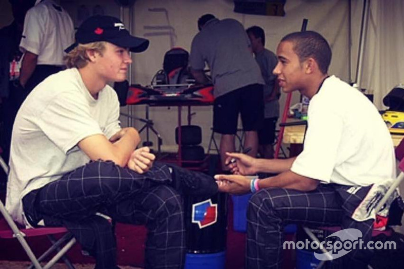 Rosberg e Hamilton