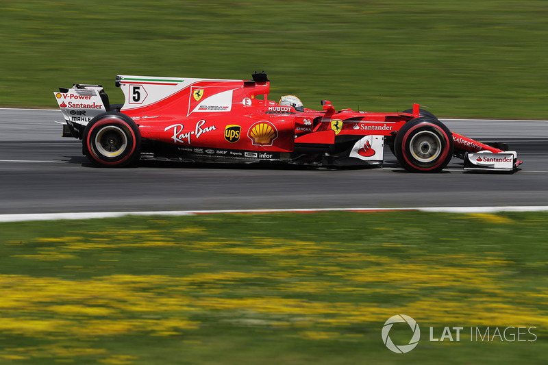 Sebastian Vettel, Ferrari SF70H