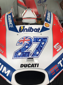 De motor van Casey Stoner, Ducati Team