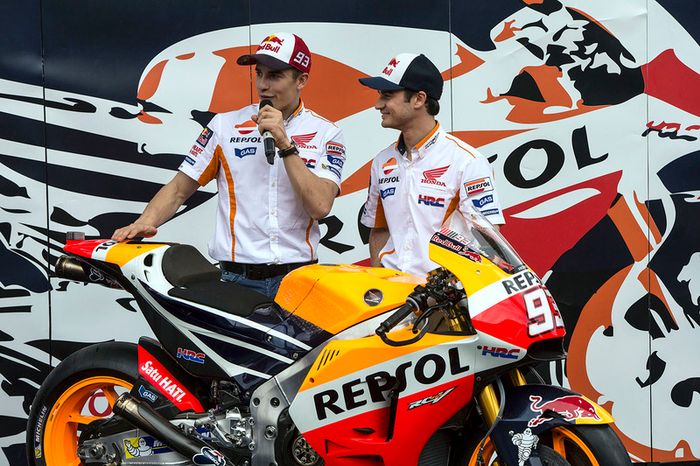 Dani Pedrosa, Repsol Honda Team, y Marc Marquez, Repsol Honda Team