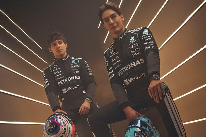 George Russell, Andrea Kimi Antonelli, Mercedes