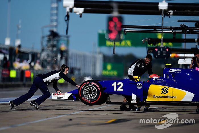 Felipe Nasr fez estratégia de uma parada e foi o 15º colocado.