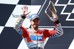 Podium: 2. Andrea Dovizioso, Ducati Team