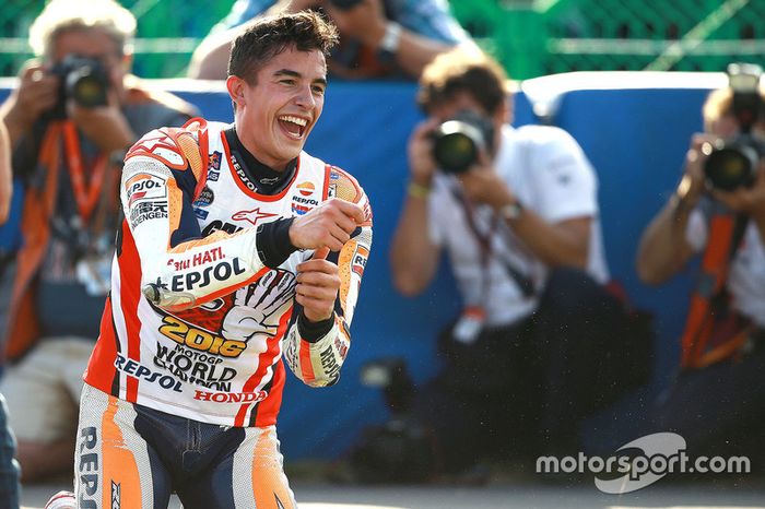 Marc Marquez ganador de la carrera, Repsol Honda Team