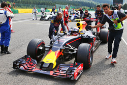 Max Verstappen, Red Bull Racing RB12 on the grid