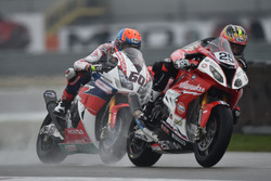 Joshua Brookes, Milwaukee BMW en Michael van der Mark, Honda WSBK Team