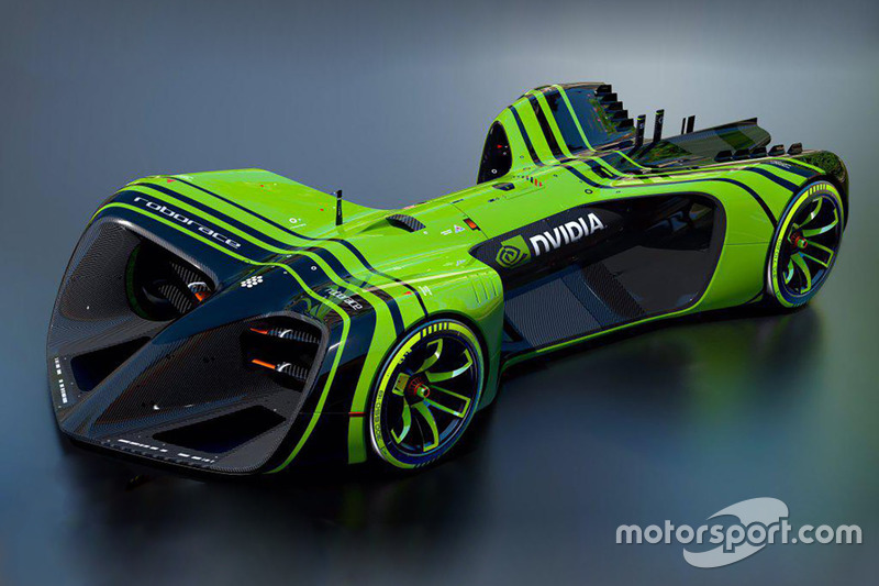 RoboRace NVIDIA livery