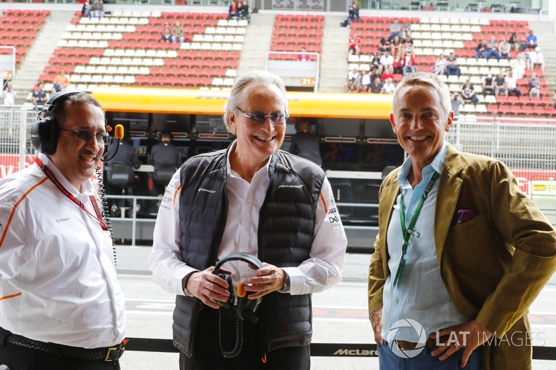 Martin Whitmarsh is reunited with Mansour Ojjeh, co-owner, McLaren