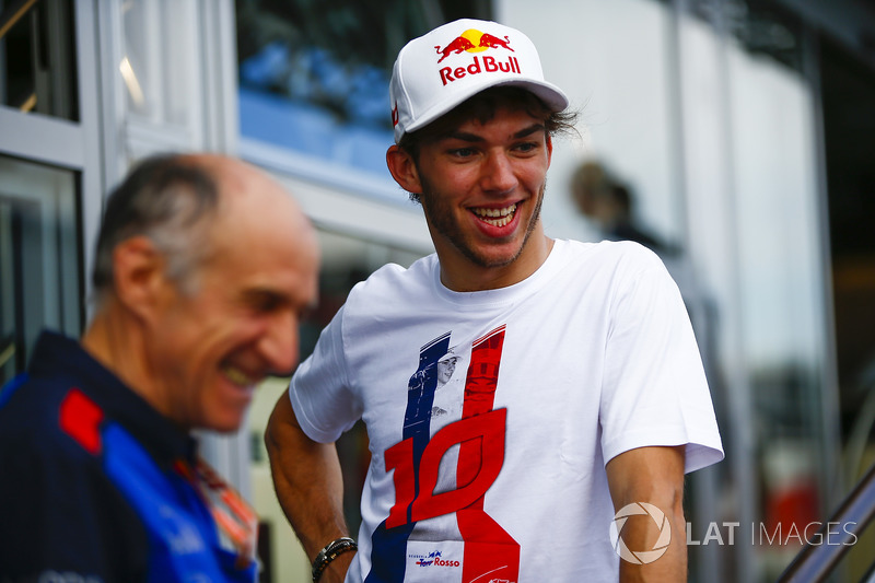 Керівник Toro Rosso Франц Тост, П'єр Гаслі, Toro Rosso