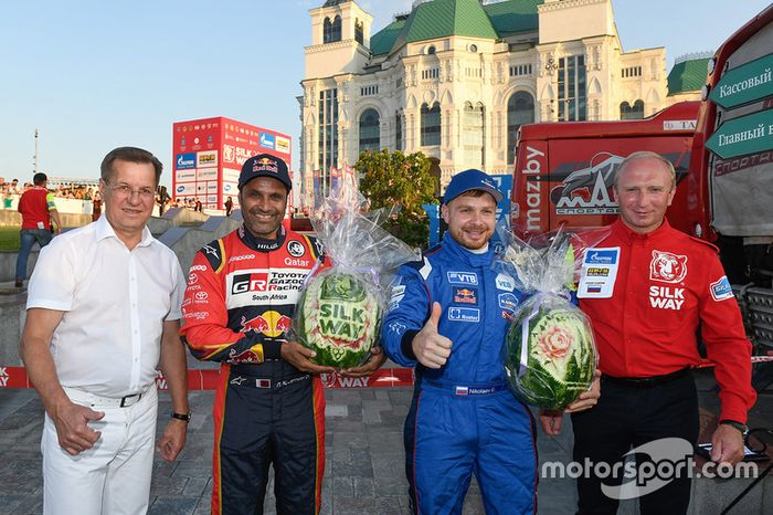 Nasser Al-Attiyah, Toyota Gazoo Racing, Eduard Nikolaev, Team Kamaz Master